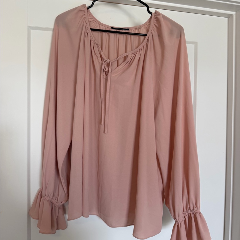 Elegant Pink Women's Blouse